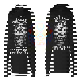 Bigfoot Pull Up Not Out Vintage Retro Fitness Gym Long Sleeve T-Shirt | Seseable CA