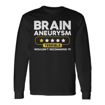 Brain Aneurysm Long Sleeve T-Shirt - Thegiftio UK