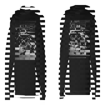 Chihuahua Meme Chihuahua Gangster Dog Street Long Sleeve T-Shirt - Monsterry