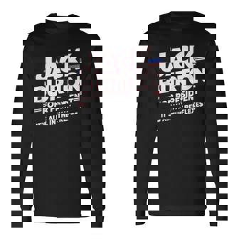 Election President Jack Burton Long Sleeve T-Shirt | Mazezy