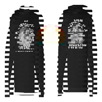 Emt Paramedic Support Ems Employees Raccoon Lover Long Sleeve T-Shirt | Mazezy