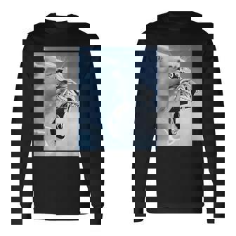 Lion Monkey Meme Ragebait Meme Brain Red Gen Alpha Meme Long Sleeve T-Shirt | Seseable FR