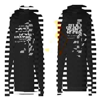 Marcus The Worm Meme I Don't Like This Rock Long Sleeve T-Shirt - Thegiftio