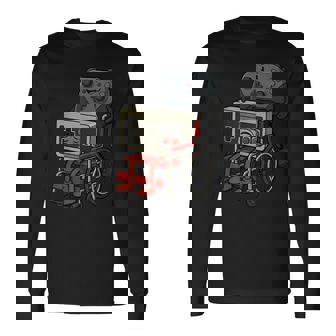 Old Gamer Gaming Retro 80S 90S Video Game Controller Long Sleeve T-Shirt | Seseable UK