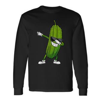 Pickle For Dill Pickle Dabbing Pickle Long Sleeve T-Shirt - Thegiftio UK