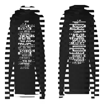 Proud Boss Employee Appreciation Office Boss Long Sleeve T-Shirt | Mazezy