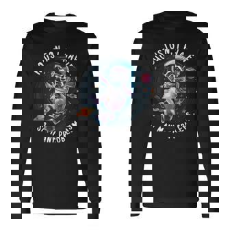 Raccoon Houston I Have So Many Problems Long Sleeve T-Shirt | Mazezy