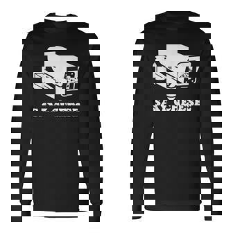 ay Cheese 監視防犯カメラ 長袖Tシャツ - Kawaiitshirt