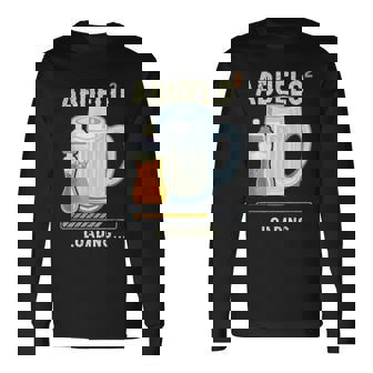 Futuro Abuelo Expectante Abuelo 2 Nieto Anuncio Nieto Camiseta de manga larga - Regaloses