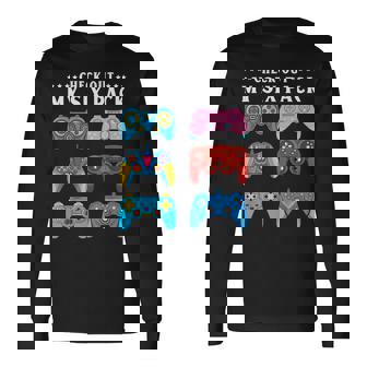 Gamer For Men Boys Gaming Video Game Long Sleeve T-Shirt | Mazezy