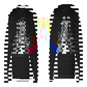 Gatachaman G Fuerza Batalla De Los Planetas Grupo Retro Manga Larga Camiseta de manga larga - Regaloses