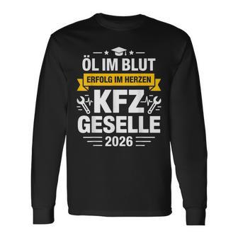 Geselle 2026 Kfz Azubi Ausbildung Bestandene Gesellenprüfung Langarmshirts - Geschenkecke
