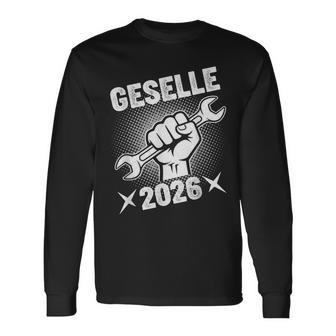Geselle 2026 Prüfung Handwerk Ausbildung Bestanden Langarmshirts - Geschenkecke