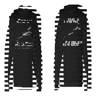 Glider Pilot T Shirt Gliding Sailplane Plane Aircraft Long Sleeve T-Shirt | Mazezy