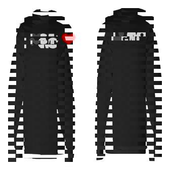 Gmo大好き 長袖Tシャツ - Kawaiitshirt