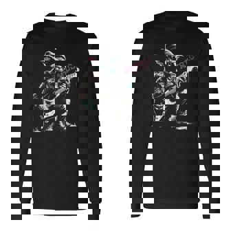 Goblin Guitarist – Guitare Gobelinintage Amateur De Musique T-shirt à manches longues - Cadeauxyz