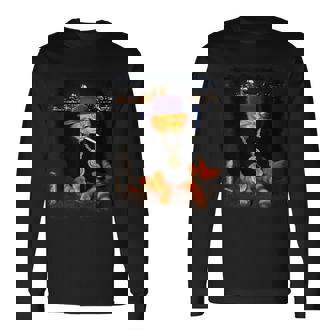 Graciosas De Fumar Gatos Cigarrillo Botes Gen Z Memes Amante Camiseta de manga larga - Regaloses