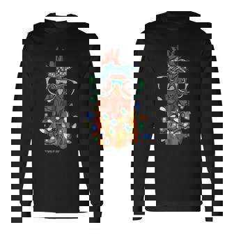 Granjero Regalo Navidad Pollo Divertido Pollos Camiseta de manga larga - Regaloses