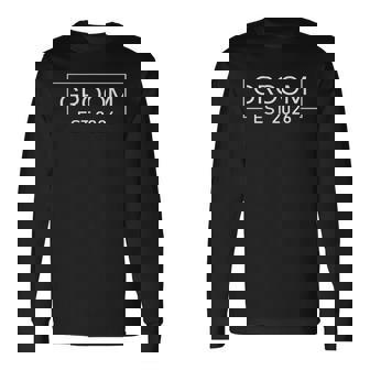 Groom Est 2026 Married Wedding Engagement Getting Ready Long Sleeve T-Shirt | Seseable FR