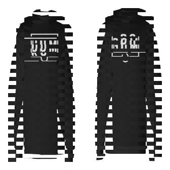 Groom Getting Ready Wedding Day Country Music Cowboy Farm Tank Top Long Sleeve T-Shirt | Mazezy