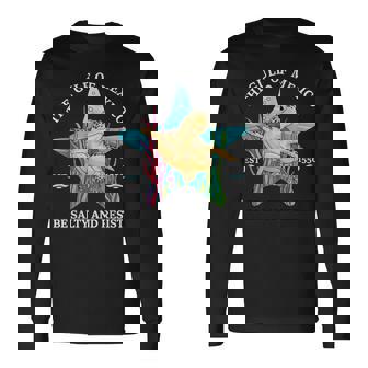 Gulf Of Mexico Turtle Salty Resist Long Sleeve T-Shirt | Seseable CA