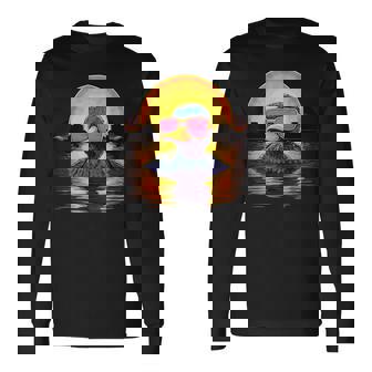 Gummiente Mit Krone Quietscheente Langarmshirts - Seseable