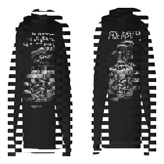 Gym Reaper Gimnasio Entrenamiento Levantamiento De Pesas Entrenamiento De Camiseta de manga larga - Regaloses