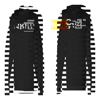 Gymhub 面白い ワークアウト フィットネス モチベーション ジム 長袖Tシャツ - Kawaiitshirt