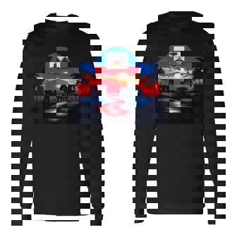 Haitian Flag Day Love Haiti Haitian Haitian Roots Haiti Flag Long Sleeve T-Shirt - Thegiftio