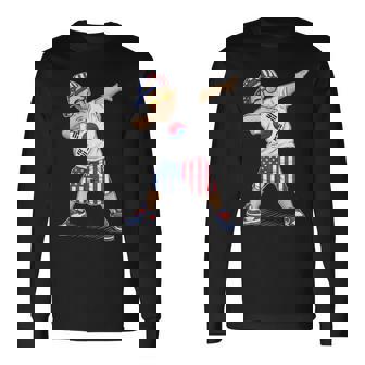 Half American Half Korean Usa Flag South Korea America Long Sleeve T-Shirt | Mazezy