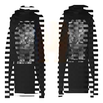 Halloween Animal Costume Cosplay Elephant Matching Parties Long Sleeve T-Shirt | Mazezy