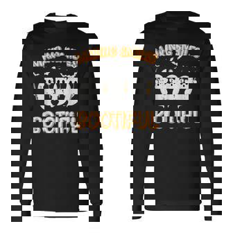 Halloween Dentist Smiles Bootiful Ghost Dental Costume Men Long Sleeve T-Shirt - Seseable