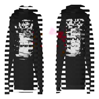 Halloween Paper Scissors Rock Matching Cute Paper Costume Long Sleeve T-Shirt | Seseable FR