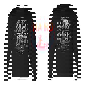 Hard Rock And Rock Hard I Love Rock 'n Roll Long Sleeve T-Shirt | Mazezy