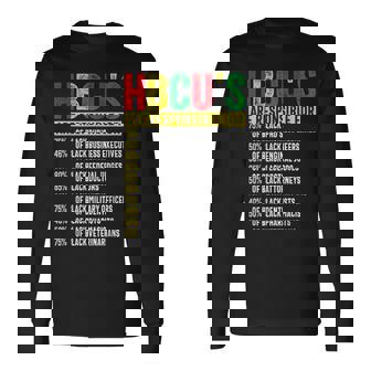 Hbcu Graduate Success Statistics Historically Black Colleges Long Sleeve T-Shirt - Thegiftio