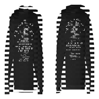 Hell Is Empty And All The Devils Are Here Quote Memes Long Sleeve T-Shirt - Monsterry