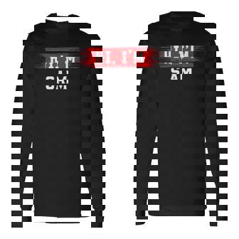 Hi I'mam Nombre am Camiseta de manga larga - Regaloses