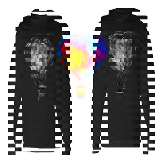 Hot Air Balloon Ride Festival Hot Air Ballooning Long Sleeve T-Shirt | Mazezy