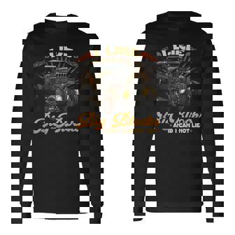 Hot Rod Rusty Car Me Gustan Los Bloques Grandes Rat Rodintage Camiseta de manga larga - Regaloses