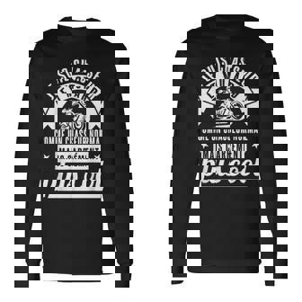 Humour Chasse Moto Cadeau Chasseur Motard Noël T-shirt à manches longues - Cadeauxyz