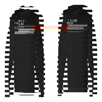 Humour Phrase Drôle Ethan Prénom Personnalisé Ethan T-shirt à manches longues - Cadeauxyz