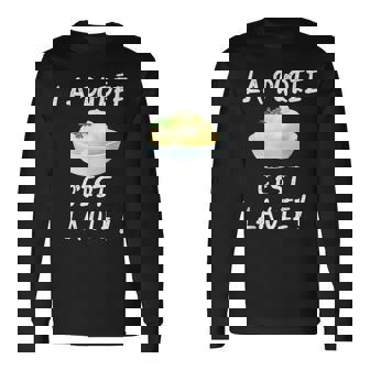 Humour Purée Pommes De Terre Écrasées Nourriture Gourmand T-shirt à manches longues - Cadeauxyz