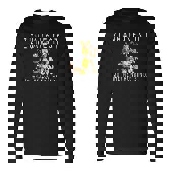 Hund Fun Mitpruch Zuhause Ist Wo Meine Hundeind Langarmshirts - Seseable