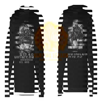 Hunting Season Morel Mushroom Foraging Long Sleeve T-Shirt | Mazezy