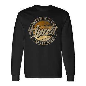 Hurst Tx Texas Vintage Distressed Long Sleeve T-Shirt - Thegiftio UK