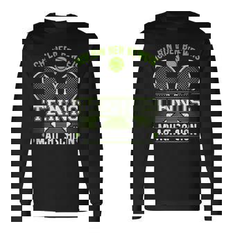 Ich Bin Der Beweis Tennis Machtchön Lustiges Tennis Langarmshirts - Seseable