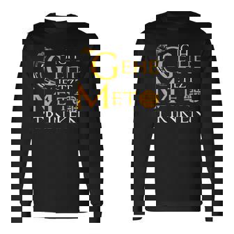 Ich Gehe Jetzt Met Trinken Nordische Mythologie Wikinger Langarmshirts - Seseable