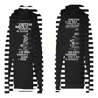 Ich Werde Wach Um Weisses Monster Zu Trinken Monster Langarmshirts - Geschenkecke