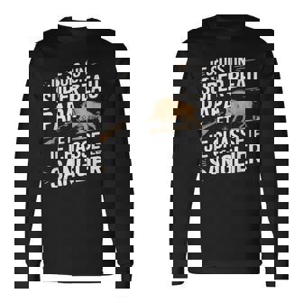 Idée Cadeau Beau Papa Chasseuranglier Chasse Homme Humour T-shirt à manches longues - Cadeauxyz