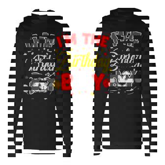 I'm The Birthday Boy Matching Family Birthday Party Long Sleeve T-Shirt | Seseable UK